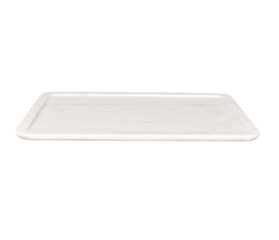 Banswara Marble Flat Try Bowl| Roots Furniture
