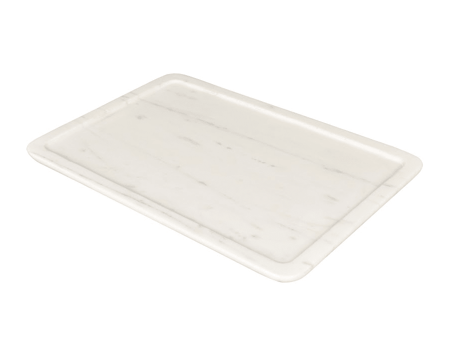 Banswara Marble Flat Try Bowl| Roots Furniture