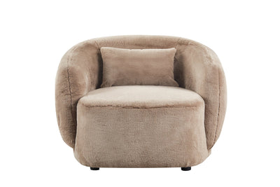 Barcelona brown Accent Chair (102CM) - Al Rugaib Furniture