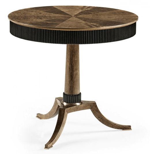 Barcelona Collection - Barcelona Round Lamp Table Accent & End Tables| Jonathan Charles