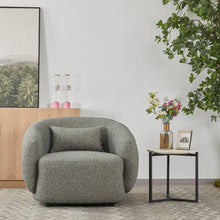 Barcelona dark grey Accent Chair   (102CM)