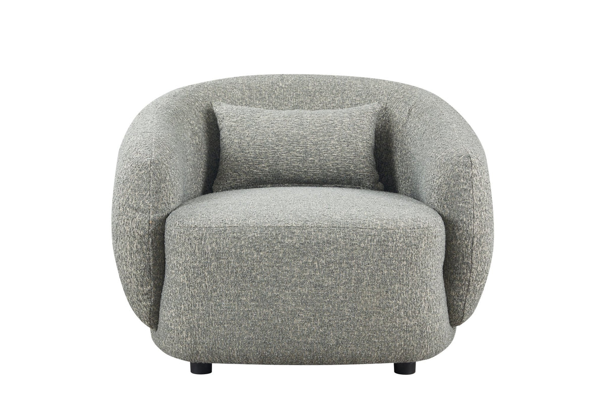 Barcelona dark grey Accent Chair (102CM) Chairs| Roots Furniture