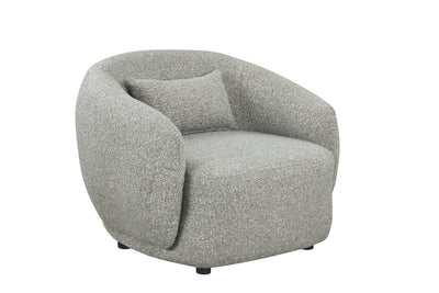 Barcelona dark grey Accent Chair (102CM) - Al Rugaib Furniture