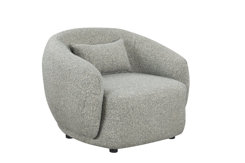 Barcelona dark grey Accent Chair (102CM) - Al Rugaib Furniture
