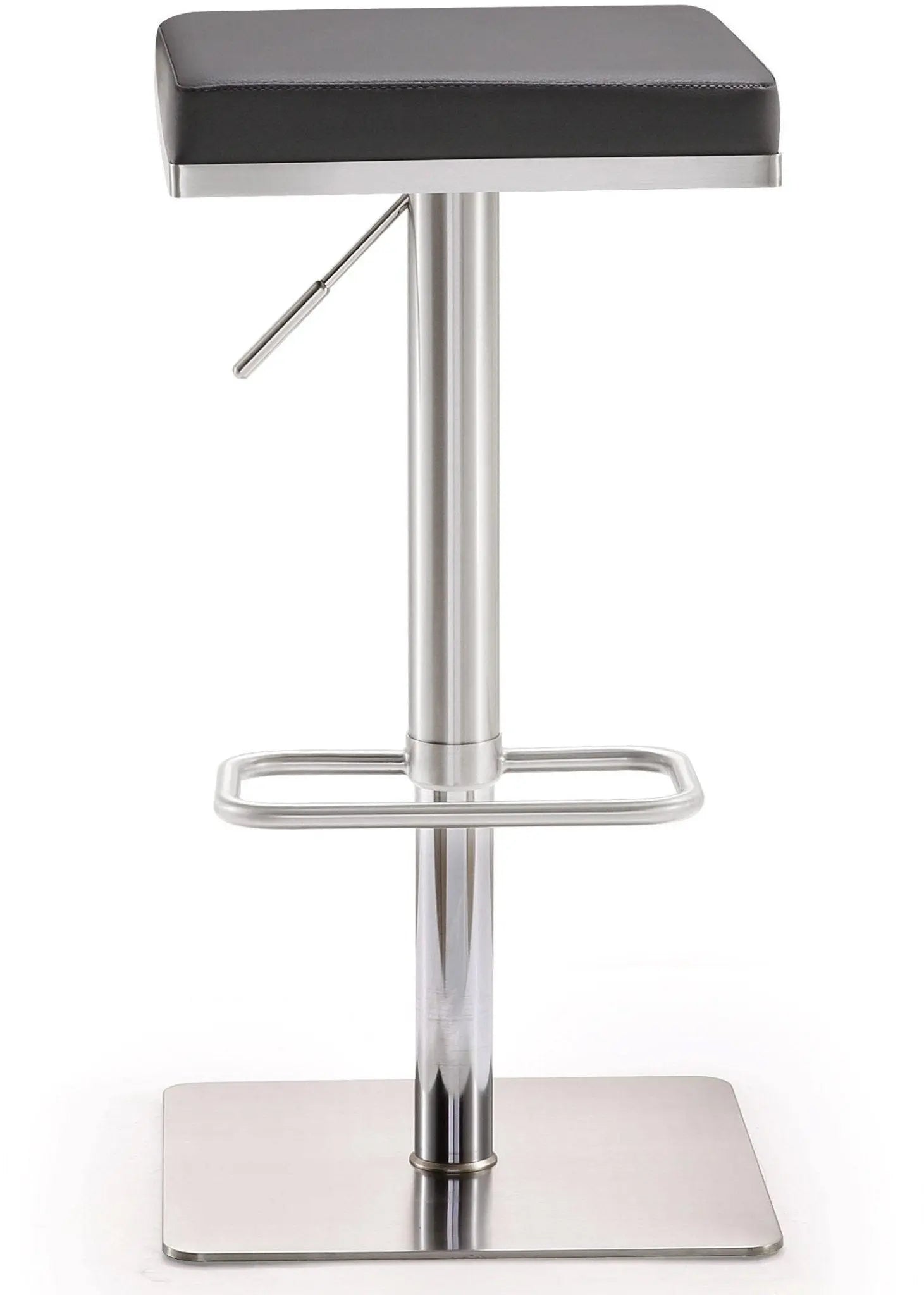 Bari Grey Steel Adjustable Barstool Counter Stools| TOV