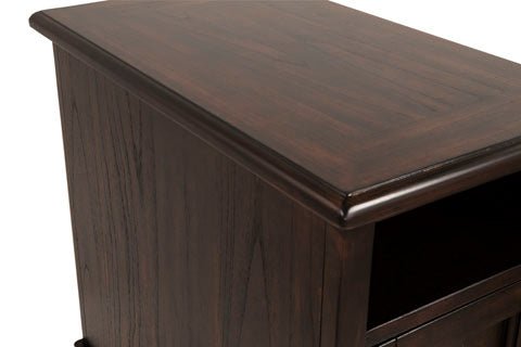 Barilanni Chairside End Table with USB Ports & Outlets Accent & End Tables| Ashley Homestore