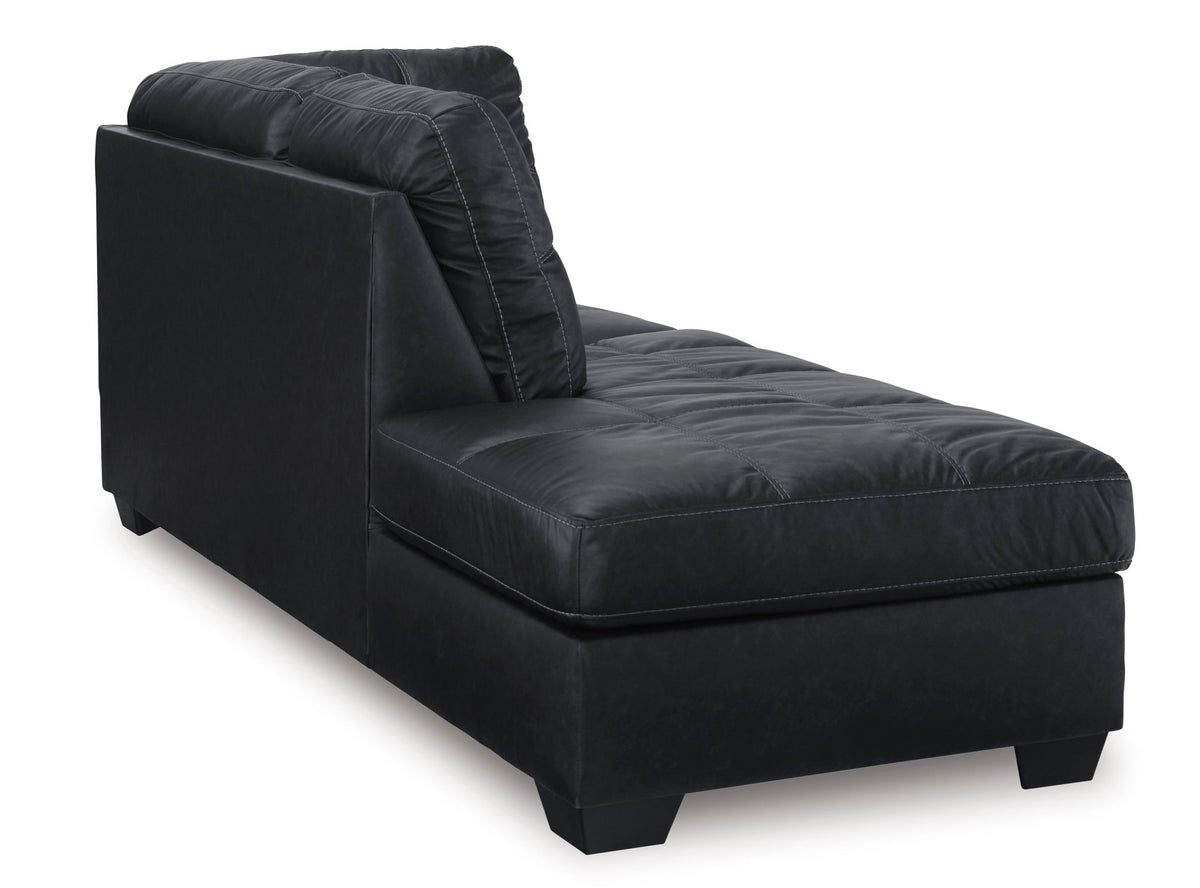 Barlin Mills Left-Arm Facing Corner Chaise Chaises| Ashley Homestore