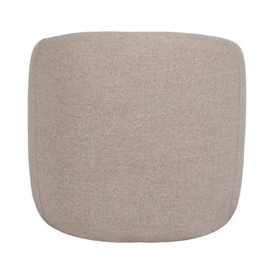 Barrel Arm Chair, Beige - Al Rugaib Furniture