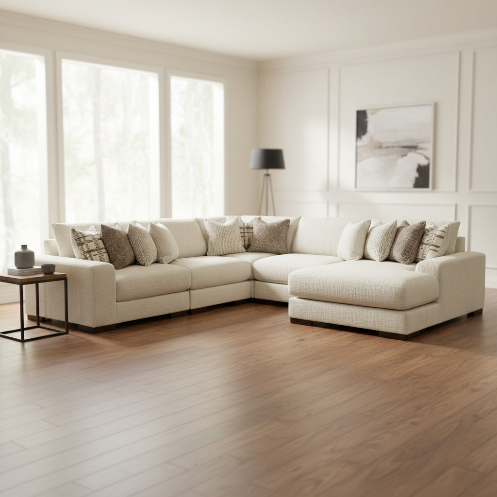 Barrelton 5-Piece Sectional with Chaise Sectionals| Ashley Homestore
