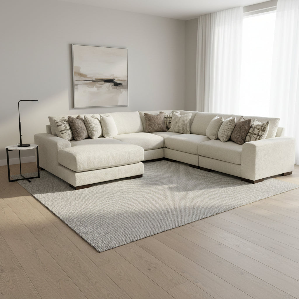Barrelton 5-Piece Sectional with Chaise Sectionals| Ashley Homestore