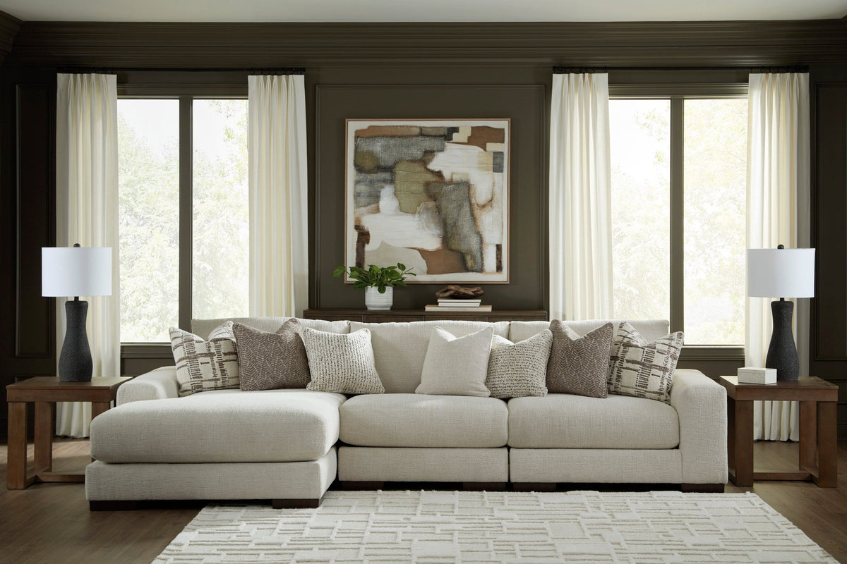 Barrelton  LAF Chaise Sectionals| Ashley Homestore