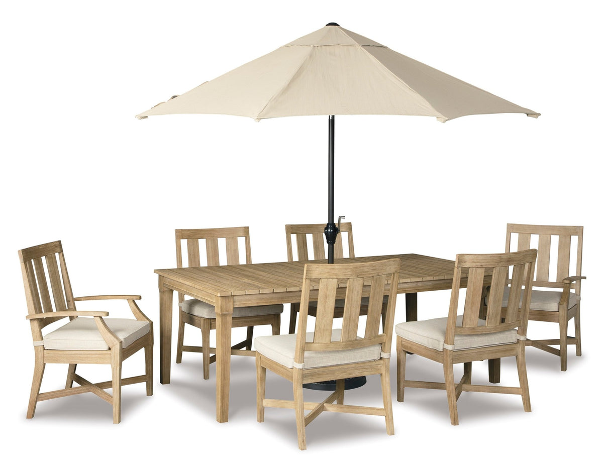 Barstool with Cushion (2/CN) Outdoor Chairs| Ashley Homestore