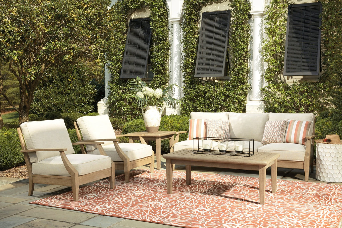 Barstool with Cushion (2/CN) Outdoor Chairs| Ashley Homestore