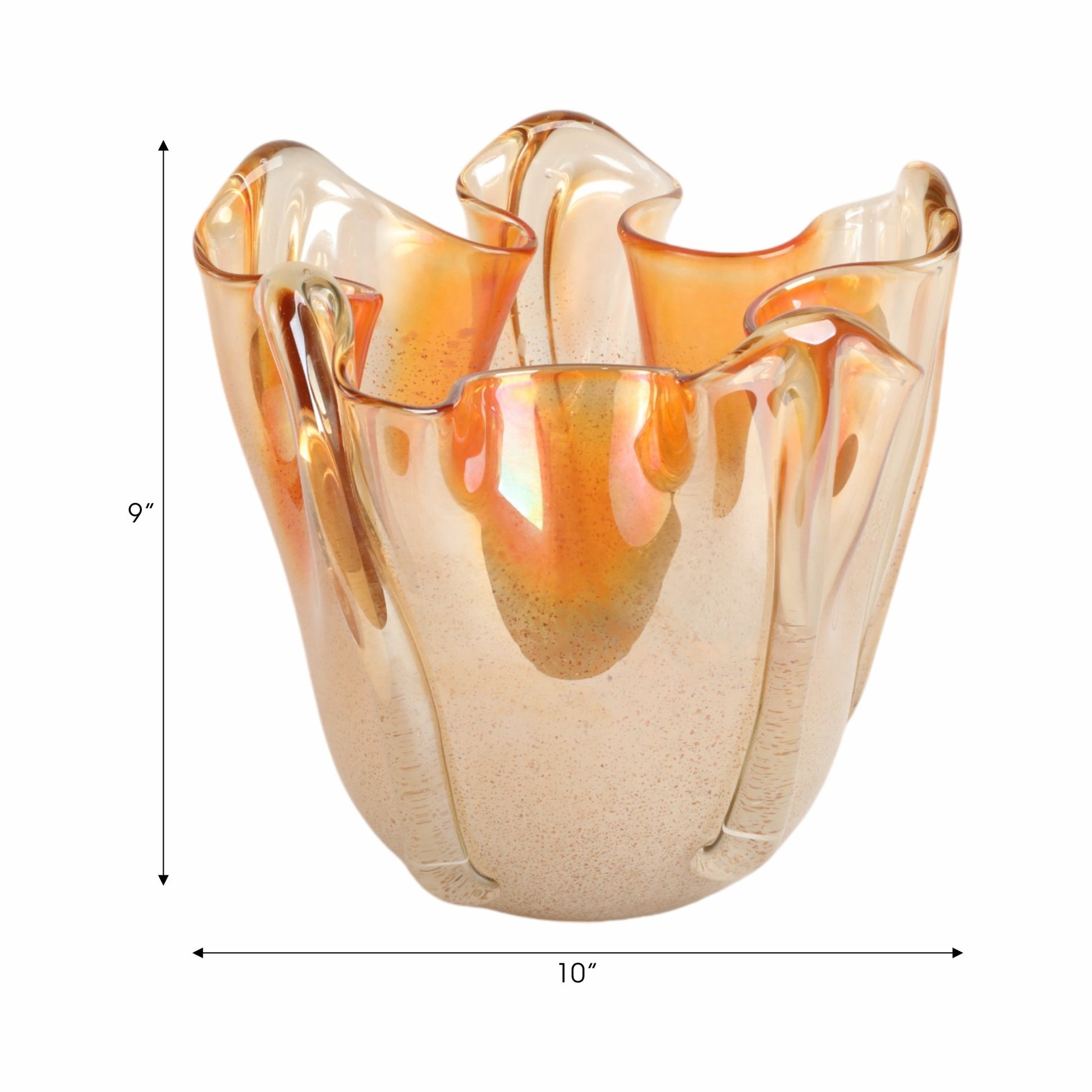 Bartoli Artisan Blown Glass Vase Vases and Jars| Sagebrook Home