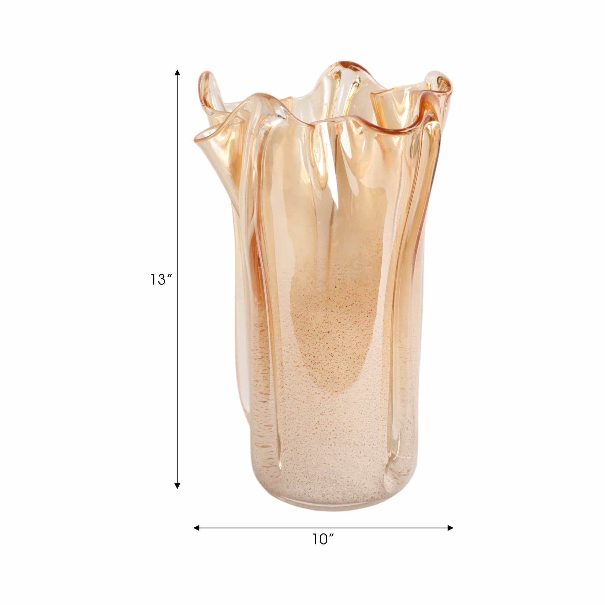 Bartoli Artisan Blown Glass Vase Vases and Jars| Sagebrook Home