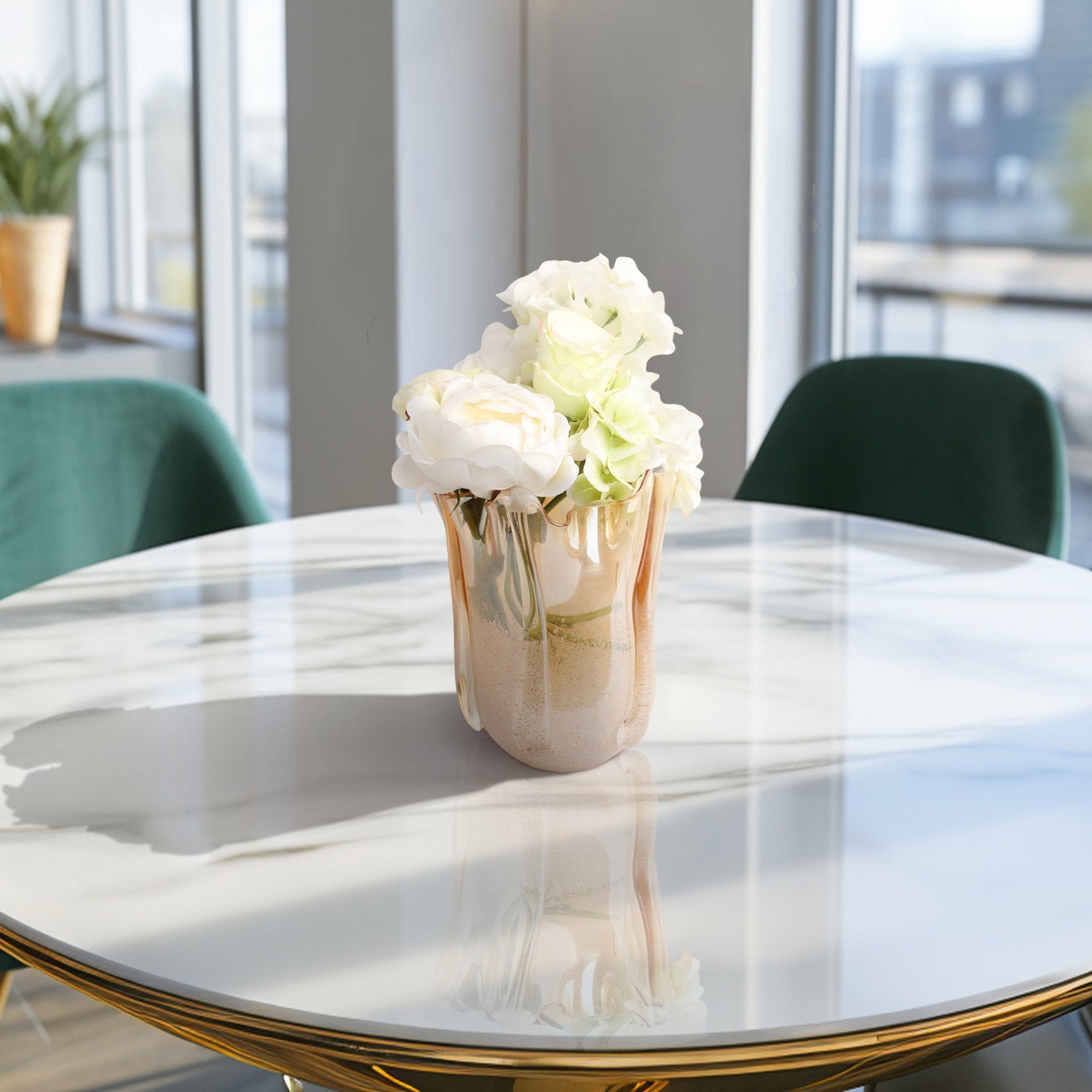 Bartoli Artisan Blown Glass Vase Vases and Jars| Sagebrook Home