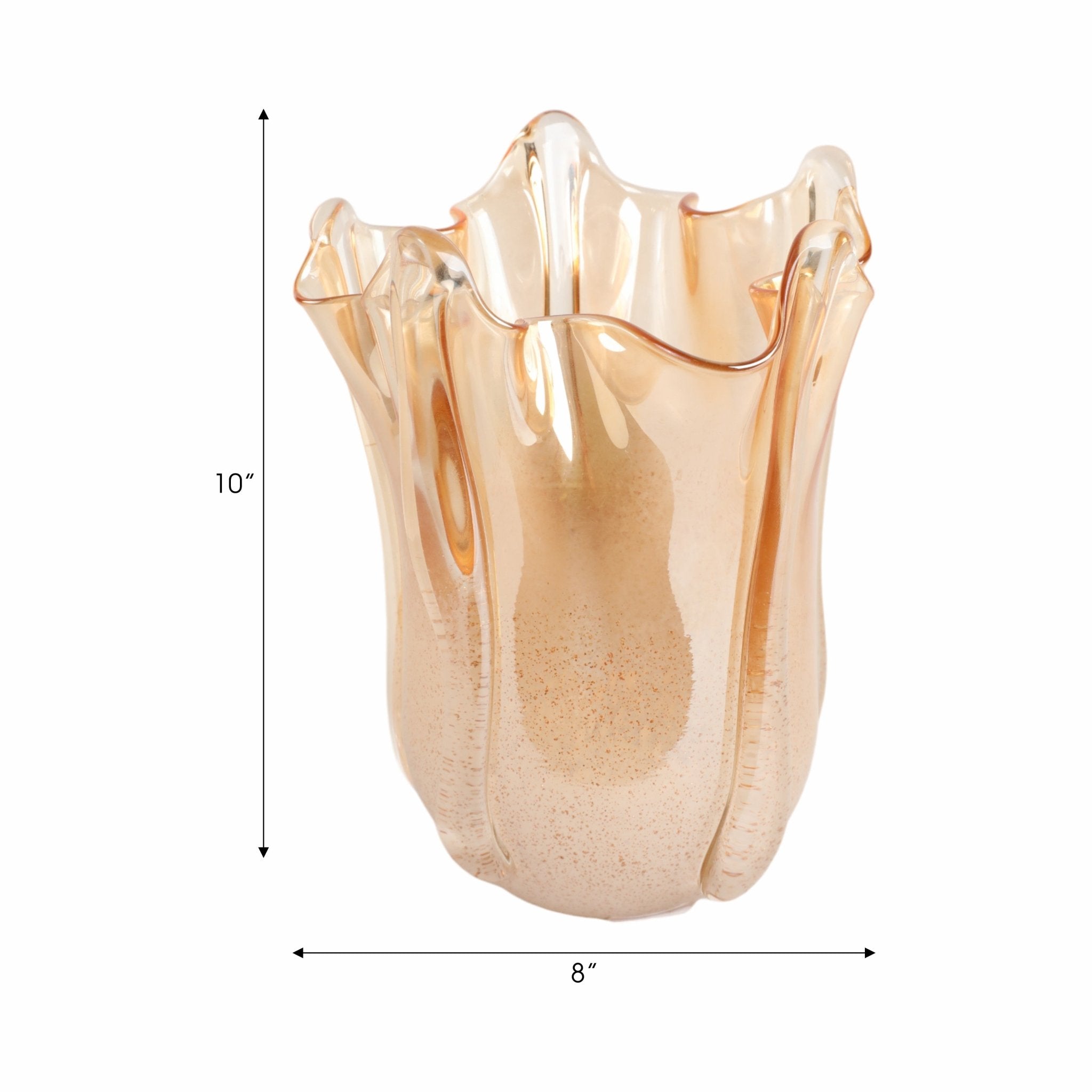 Bartoli Artisan Blown Glass Vase Vases and Jars| Sagebrook Home