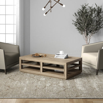Basa Natural Coffee Table - Al Rugaib Furniture