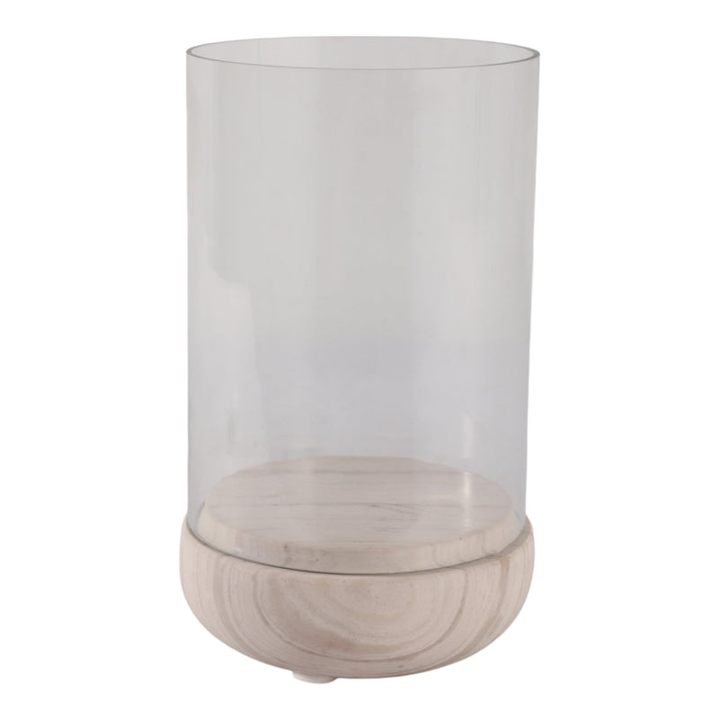 Bashan Small Marble Candle Hurricane - Al Rugaib Furniture