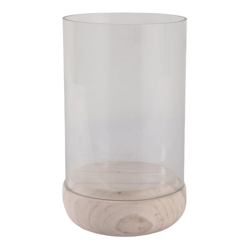 Bashan Small Marble Candle Hurricane - Al Rugaib Furniture