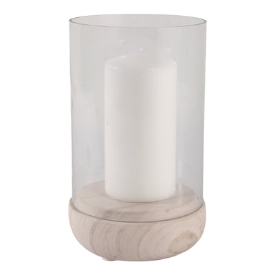 Bashan Small Marble Candle Hurricane - Al Rugaib Furniture