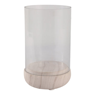 Bashan Small Marble Candle Hurricane - Al Rugaib Furniture