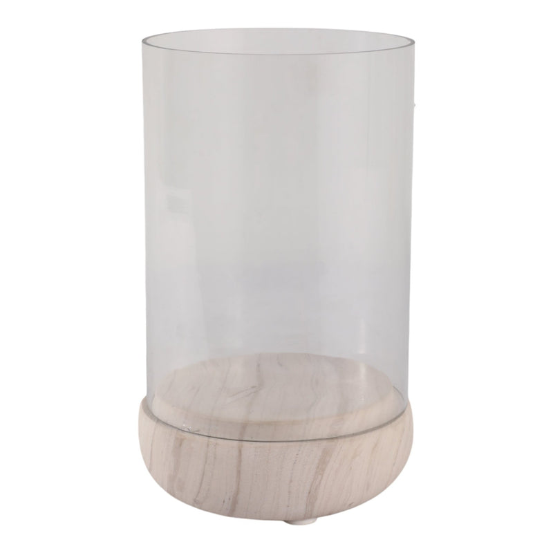 Bashan Small Marble Candle Hurricane - Al Rugaib Furniture
