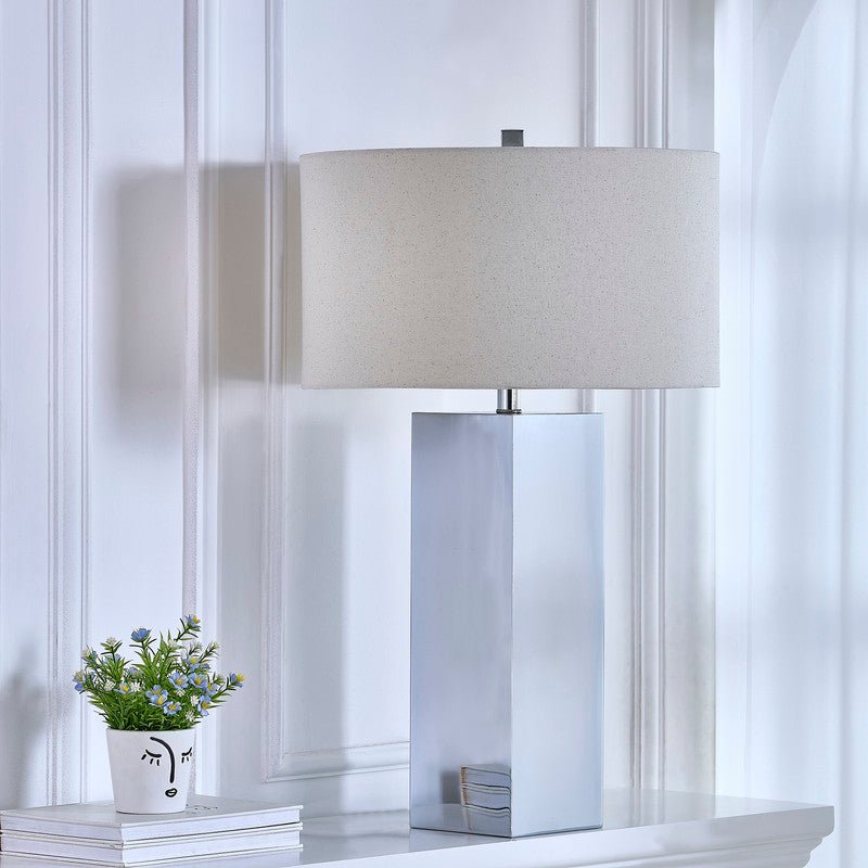 Bask Chrome Table Lamp - Al Rugaib Furniture