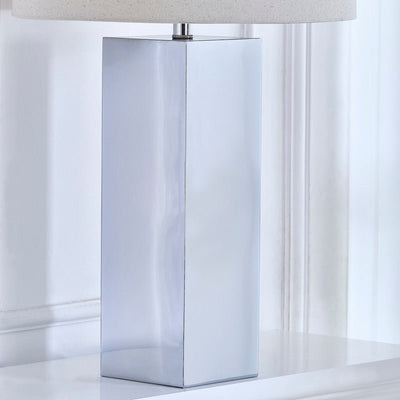 Bask Chrome Table Lamp - Al Rugaib Furniture