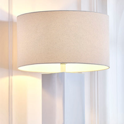 Bask Chrome Table Lamp - Al Rugaib Furniture