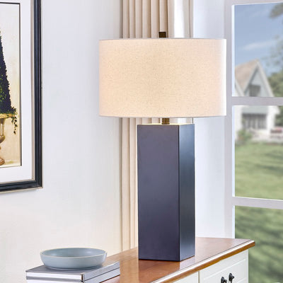 Bask Matt Black Table Lamp - Al Rugaib Furniture
