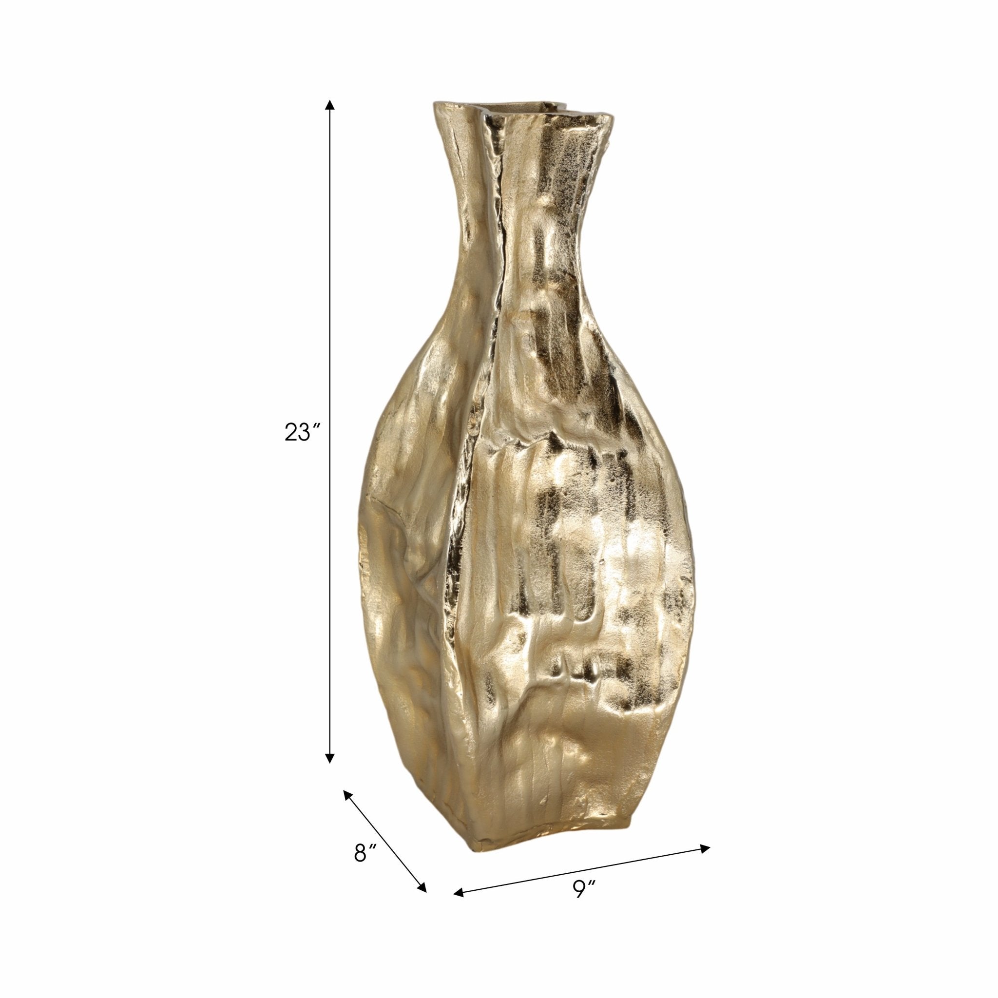 Bastia Gold Vase Vases and Jars| Sagebrook Home