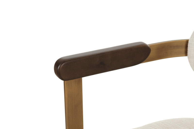 Bayram Beige Dining Chair - Al Rugaib Furniture