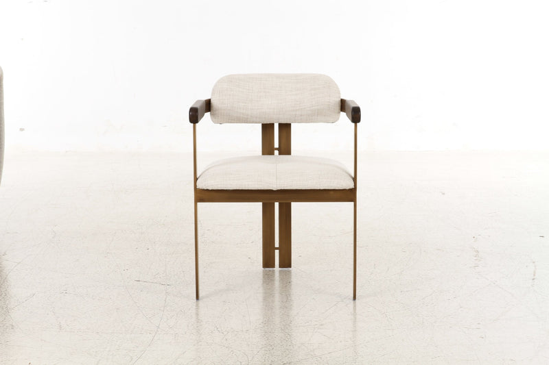 Bayram Beige Dining Chair - Al Rugaib Furniture