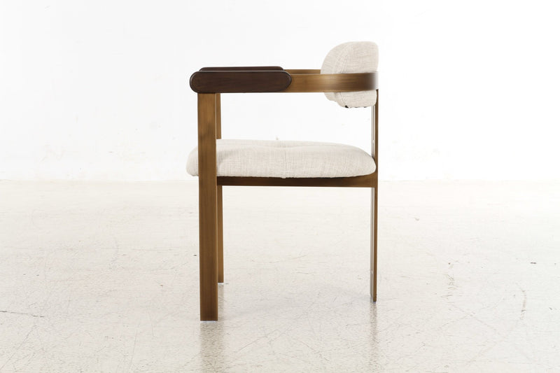 Bayram Beige Dining Chair - Al Rugaib Furniture
