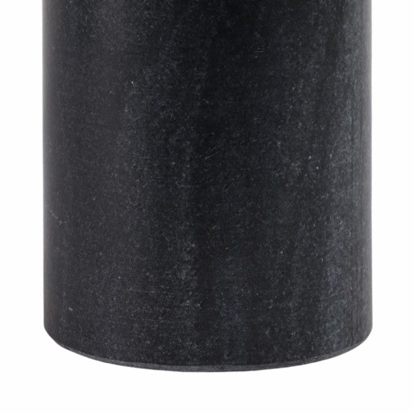 طاولة مشروبات من الرخام الأسود مع الذهب