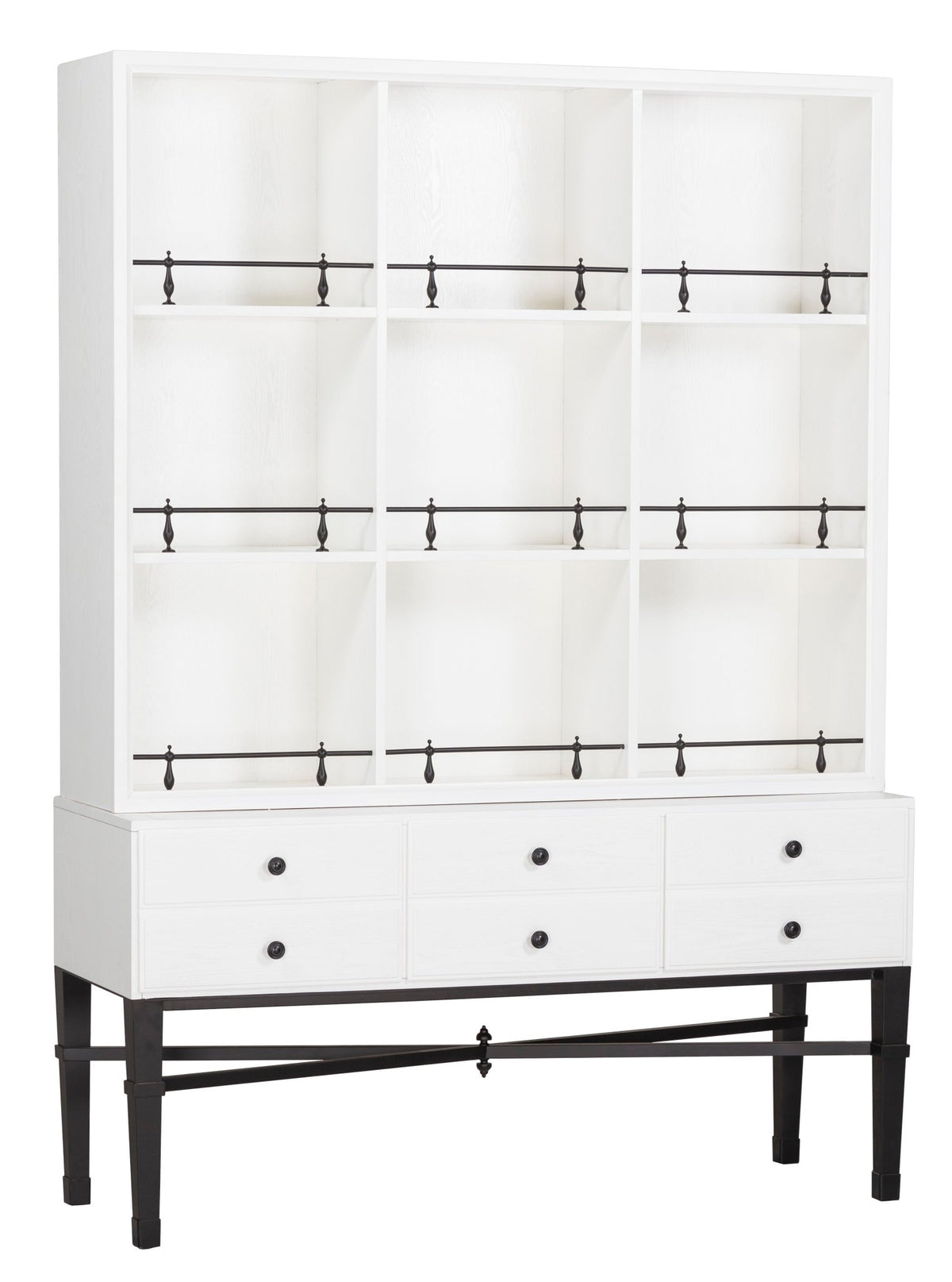 BD Collection For Fairfield Pamela Curio Cabinet Cabinets & Chests| Fairfield Chair