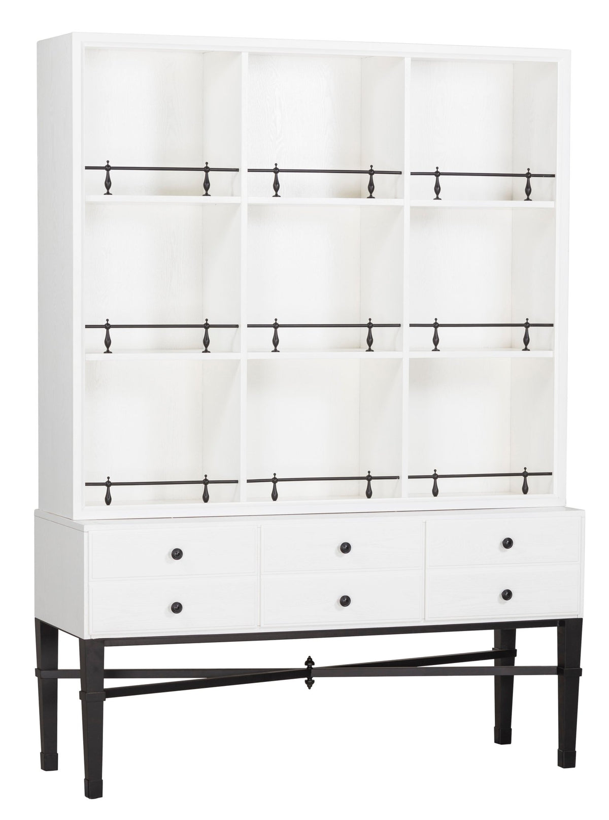 BD Collection For Fairfield Pamela Curio Cabinet Cabinets & Chests| Fairfield Chair
