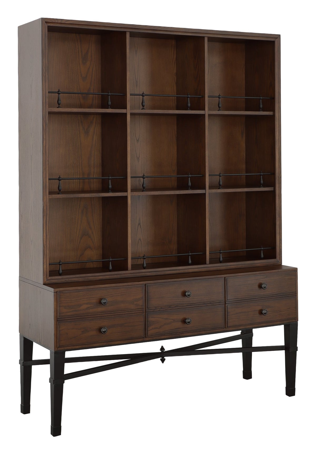 BD Collection For Fairfield Pamela Curio Cabinet Cabinets & Chests| Fairfield Chair