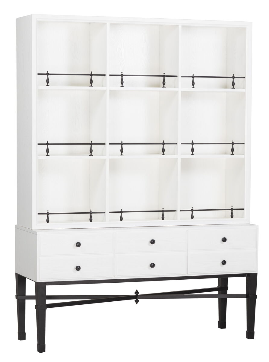 BD Collection For Fairfield Pamela Curio Cabinet Cabinets & Chests| Fairfield Chair