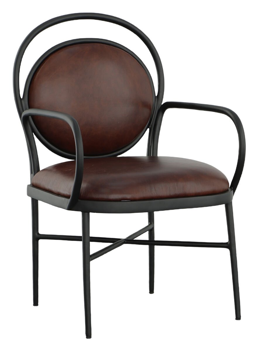 BD Collection For Fairfield Warner Leather Dining Dining Chairs| Fairfield Chair