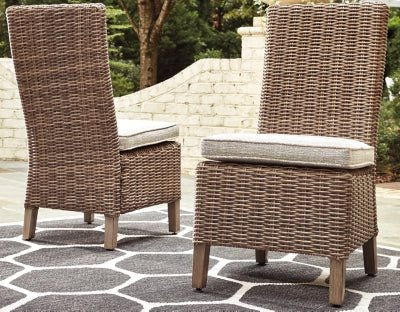 Beachcroft Side Chair with Cushion (Set of 2) Outdoor Chairs| Ashley Homestore