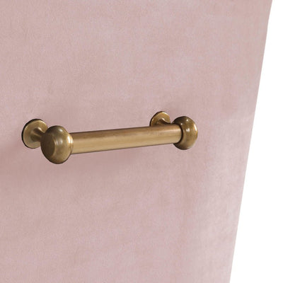 Beatrix Blush Velvet Side Chair - Al Rugaib Furniture