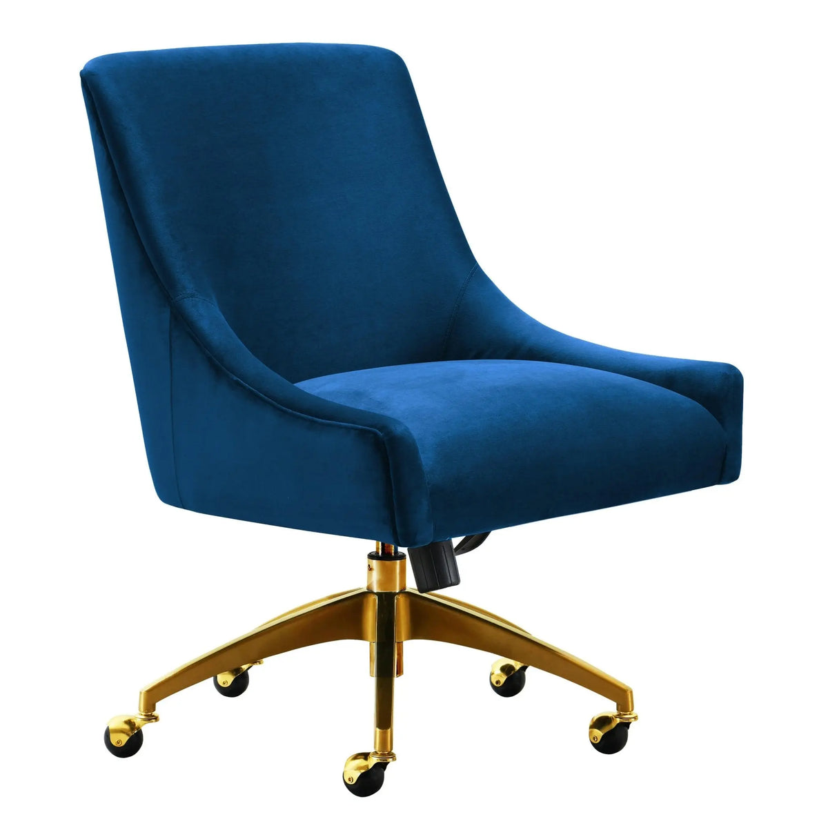 Beatrix Navy Office Swivel Chair Chairs| TOV