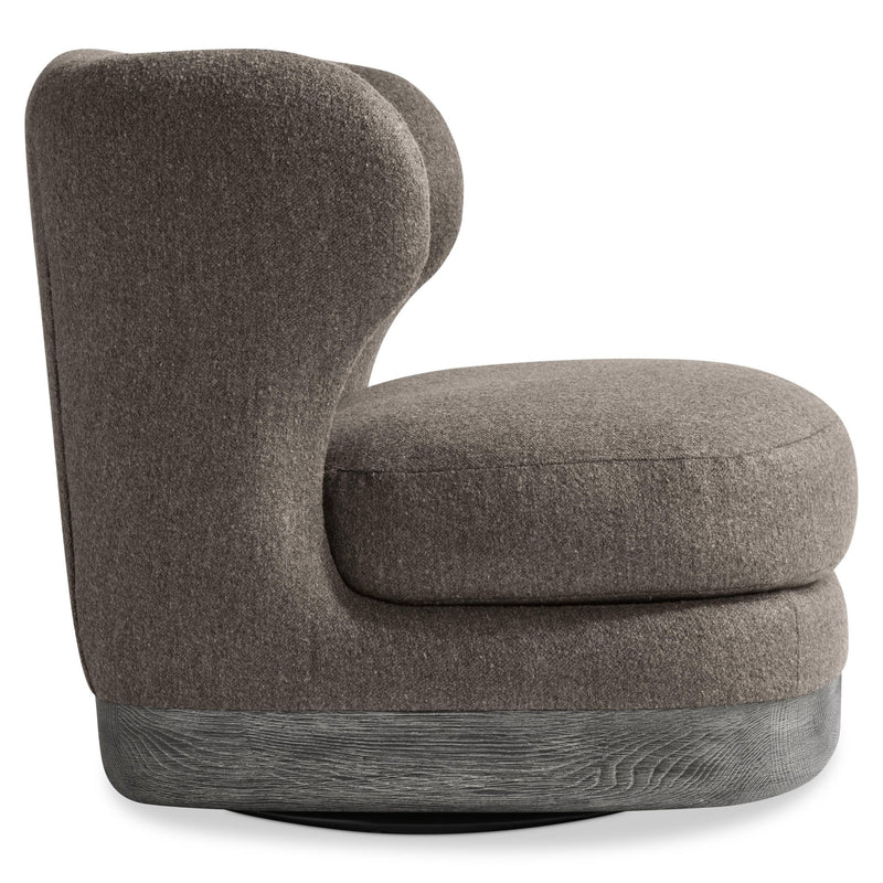 Beck Fabric Swivel Chair - Al Rugaib Furniture
