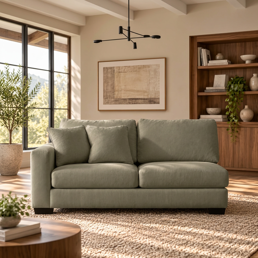 Scott LAF Lovseat - Rosy Brown