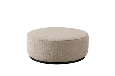 Beige Boucle Ottoman W91xH36cm - Al Rugaib Furniture