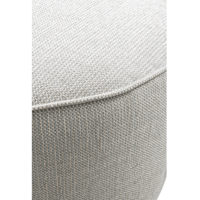 Beige Linen Ottoman W55.5xH44cm - Al Rugaib Furniture