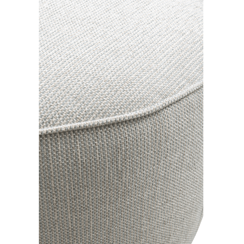 Beige Linen Ottoman W55.5xH44cm - Al Rugaib Furniture