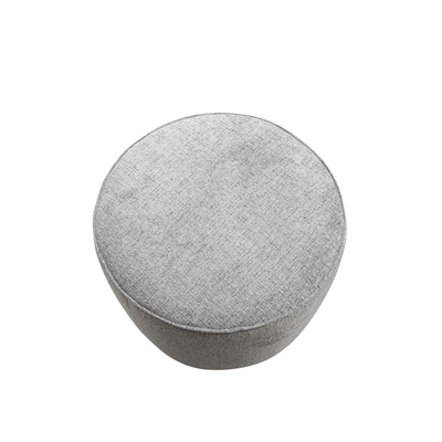 Beige Linen Ottoman W55.5xH44cm - Al Rugaib Furniture